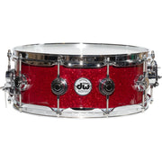 Drum Workshop Collectors Series 5x14 Snare Drum - Ruby Glass