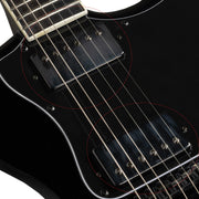 Dunable R2 DE Electric Guitar - Gloss Black