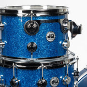 Drum Workshop Collectors Series 4-Piece Shell Kit - Blue Glass