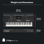 Yamaha PSR-E483 61-Key Portable Arranger Keyboard