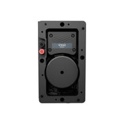 Sonance VX 4-Inch Rectangle In-Wall Speaker with White Micro Trim Grille, Pair