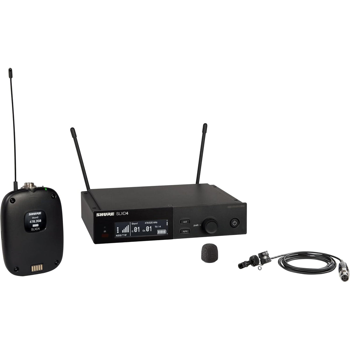 Shure SLXD124/85M Digital Wireless Combo Microphone System - G57 Frequency