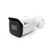 IC Realtime IPEL-B80F-IR 8MP IP Indoor/Outdoor Fixed Bullet Camera - White