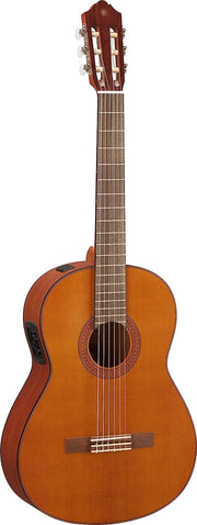 Yamaha CGX122MC Classical Electric Guitar - Solid Western Red Cedar Top