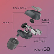 Westone MACH 60 6-Driver In-Ear Monitors