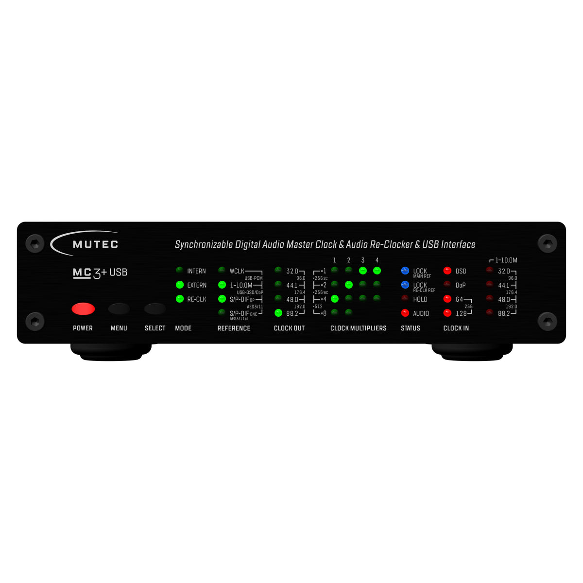 Mutec MC-3+ USB (Black Front Panel)