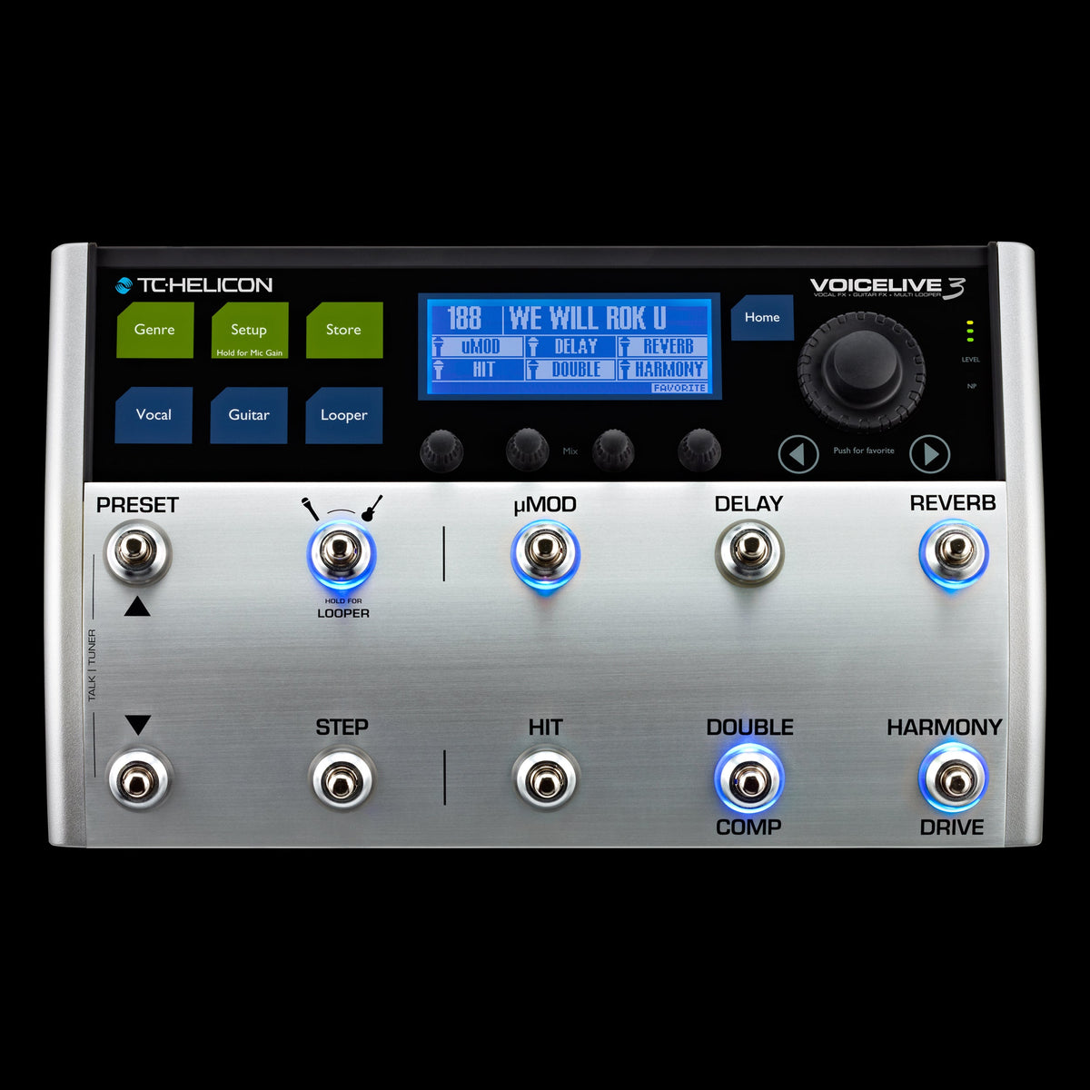 Tc Helicon Voicelive Voice Live 3 Vocal Effects Processor (996362005TCHELICON)