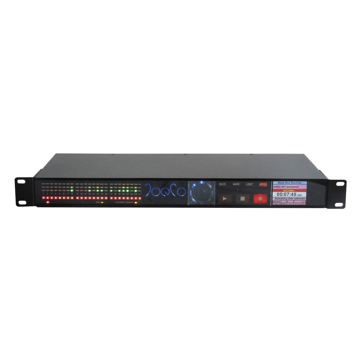 JoeCo BBR1D BLACKBOX RECORDER Rackmount Multi-Track Recorder (AES/EBU)