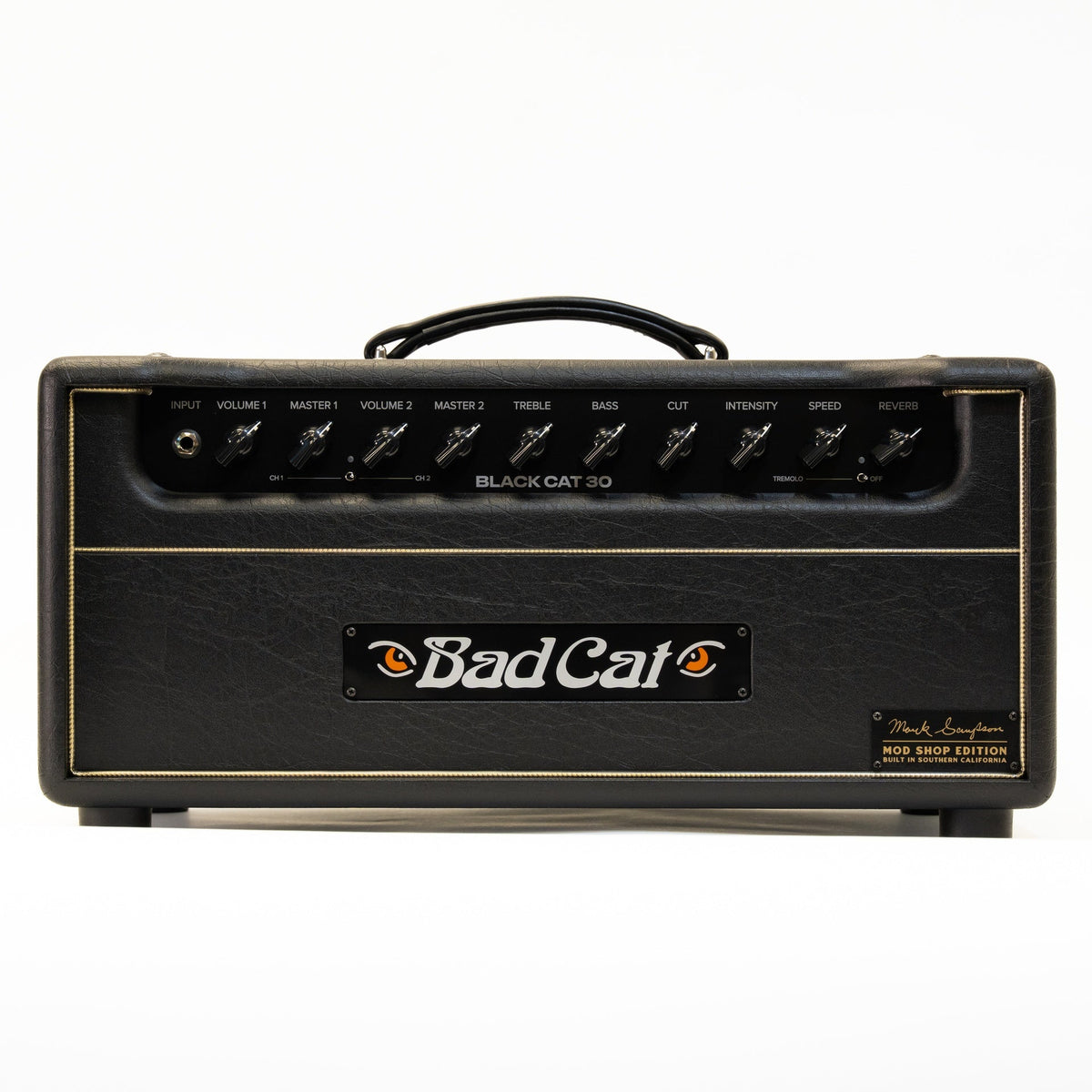 Bad Cat Amplifiers Mark Sampson Modded Black Cat Head