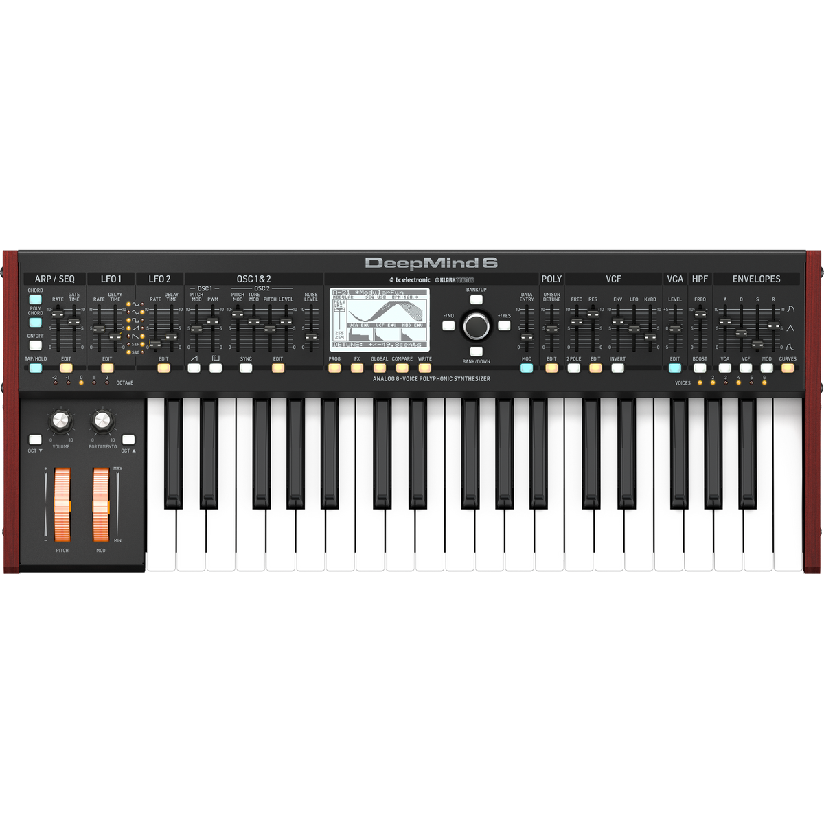 Behringer DeepMind 6 True Analog 6-Voice Polyphonic Synthesizer