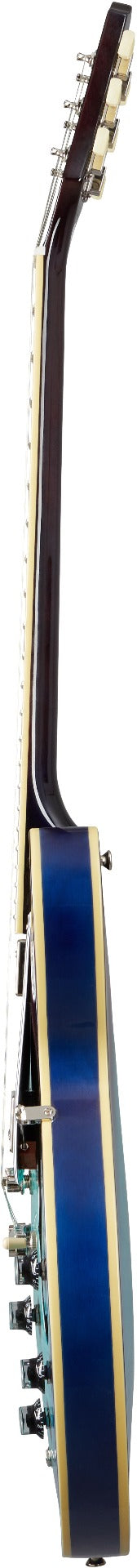 Epiphone ES-335 Figured Semi Hollow Electric Guitar, Blueberry Burst