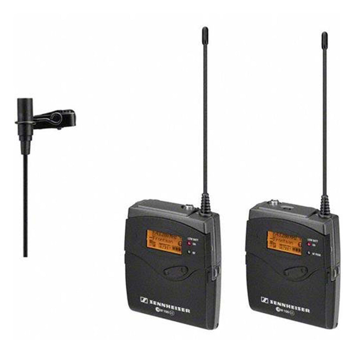 Sennheiser ew112pG3 Camera-Mount Wireless Mic System with ME 2 Lav Mic - A1