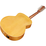 Guild F-2512E Maple Left Handed 12-String Acoustic Electric Guitar - Natural