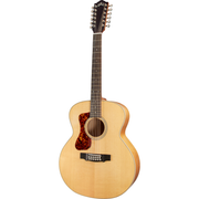 Guild F-2512E Maple Left Handed 12-String Acoustic Electric Guitar - Natural