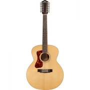 Guild F-2512E Maple Left Handed 12-String Acoustic Electric Guitar - Natural