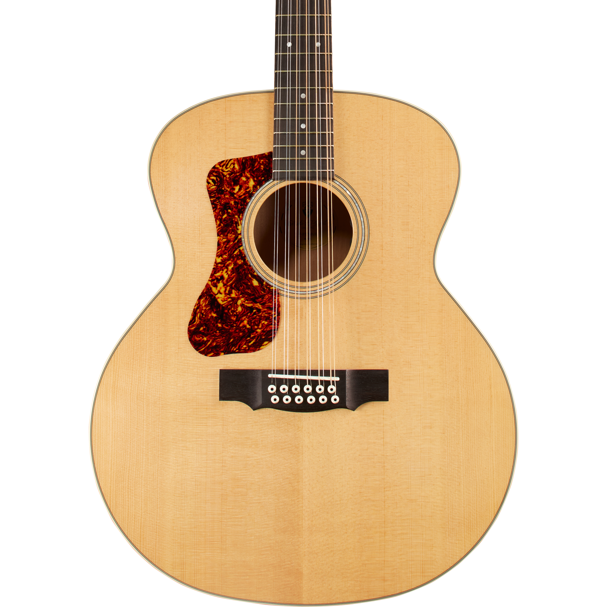 Guild F-2512E Maple Left Handed 12-String Acoustic Electric Guitar - Natural