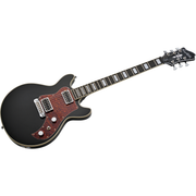 Hagstrom Megin Electric Guitar - Black Gloss