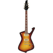 Ibanez IC420FMVLS Iceman 6-String Electric Guitar, Violin Sunburst