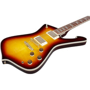 Ibanez IC420FMVLS Iceman 6-String Electric Guitar, Violin Sunburst