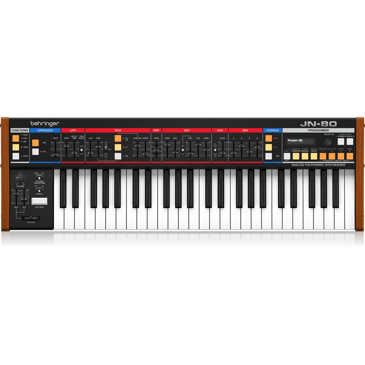 Behringer JN-80 Classic Analog 8-Voice Programmable Polyphonic Synthesizer