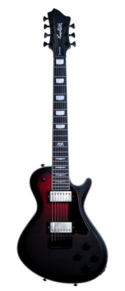 Hagstrom Krona 6-String Electric Guitar - Satin Black
