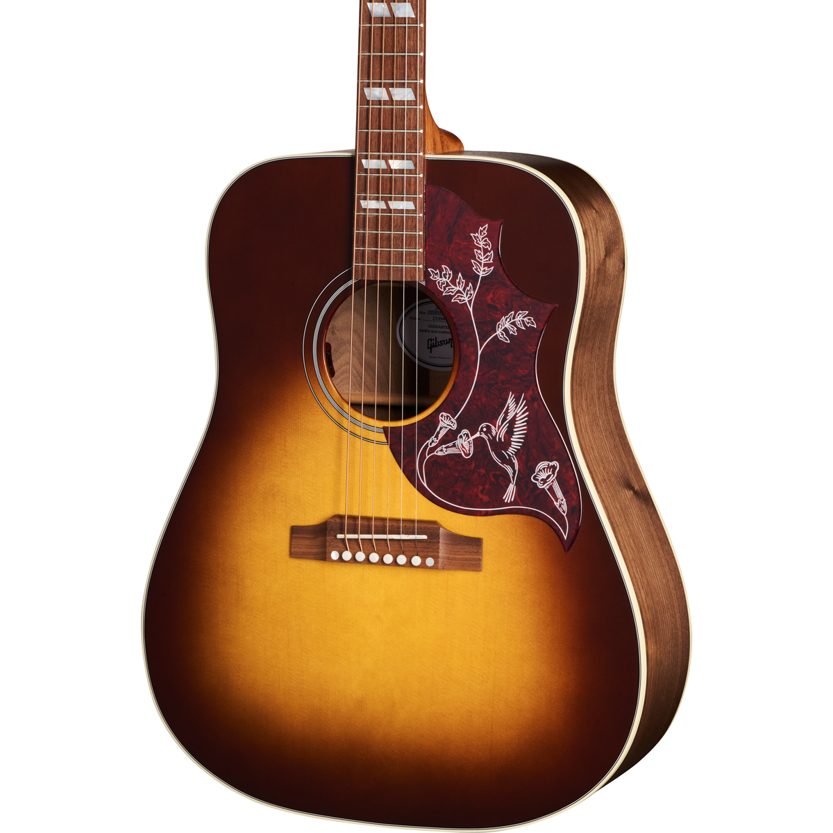Gibson Hummingbird Studio Acoustic Electric Guitar - Walnut Burst Gloss