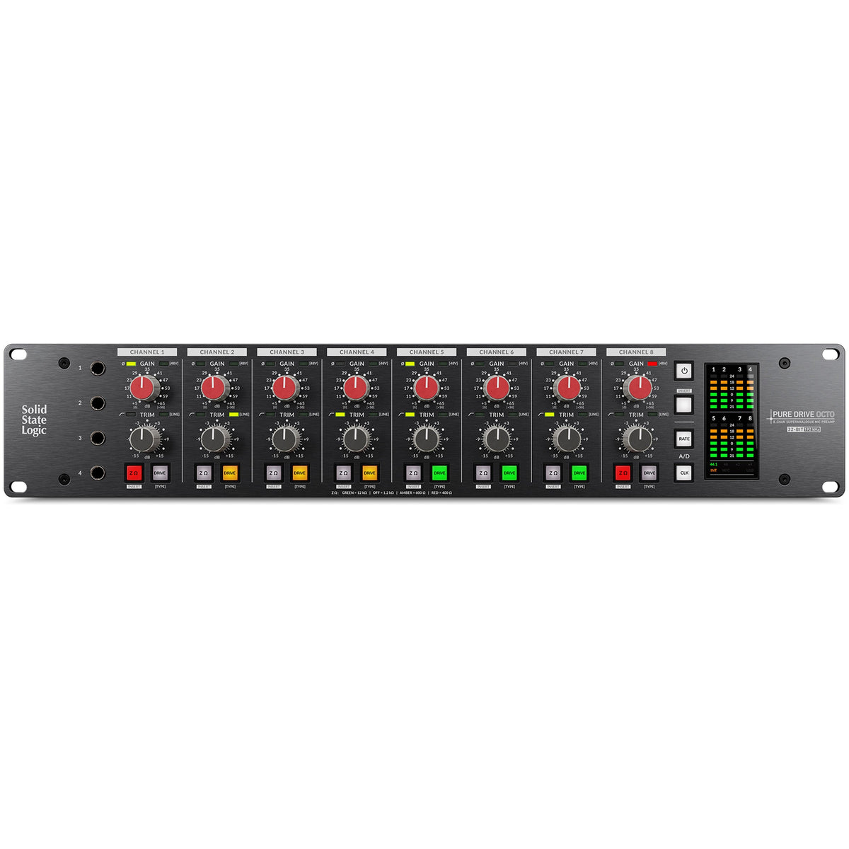 Solid State Logic SSL Pure Drive Octo Microphone Preamp