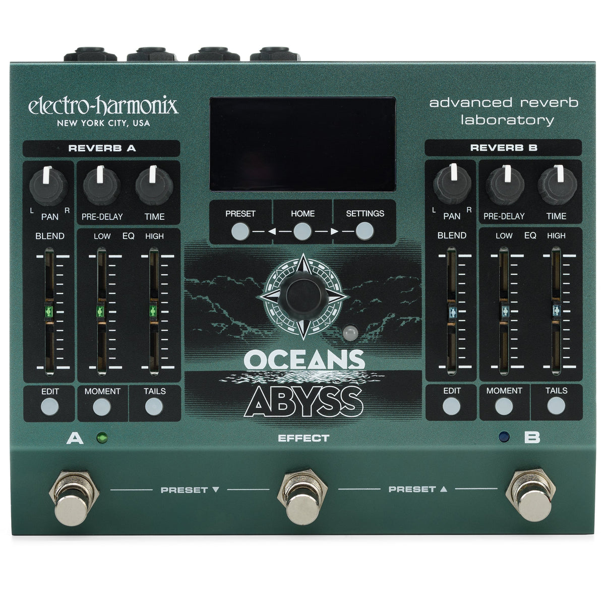 Electro Harmonix OCEANS ABYSS Advanced Reverb Laboratory