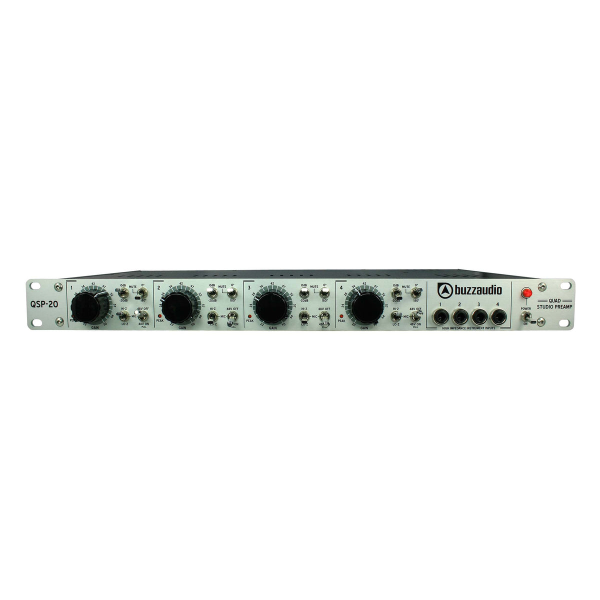 Buzz Audio QSP-20 4-Channel Mic Pre