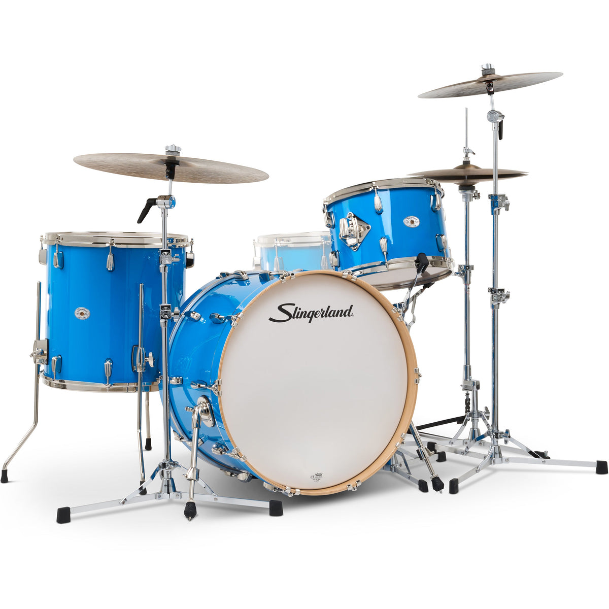Slingerland Studio King 3-Piece Shell Kit - Lunar Blue