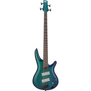 Ibanez SRMS720BCM SR Bass Workshop 4-String Multi-Scale Electric Bass, Blue Chameleon