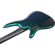 Ibanez SRMS720BCM SR Bass Workshop 4-String Multi-Scale Electric Bass, Blue Chameleon