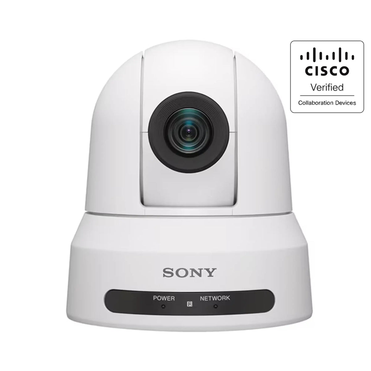Sony 12X Optical 4K NDI Ready PTZ Camera - White