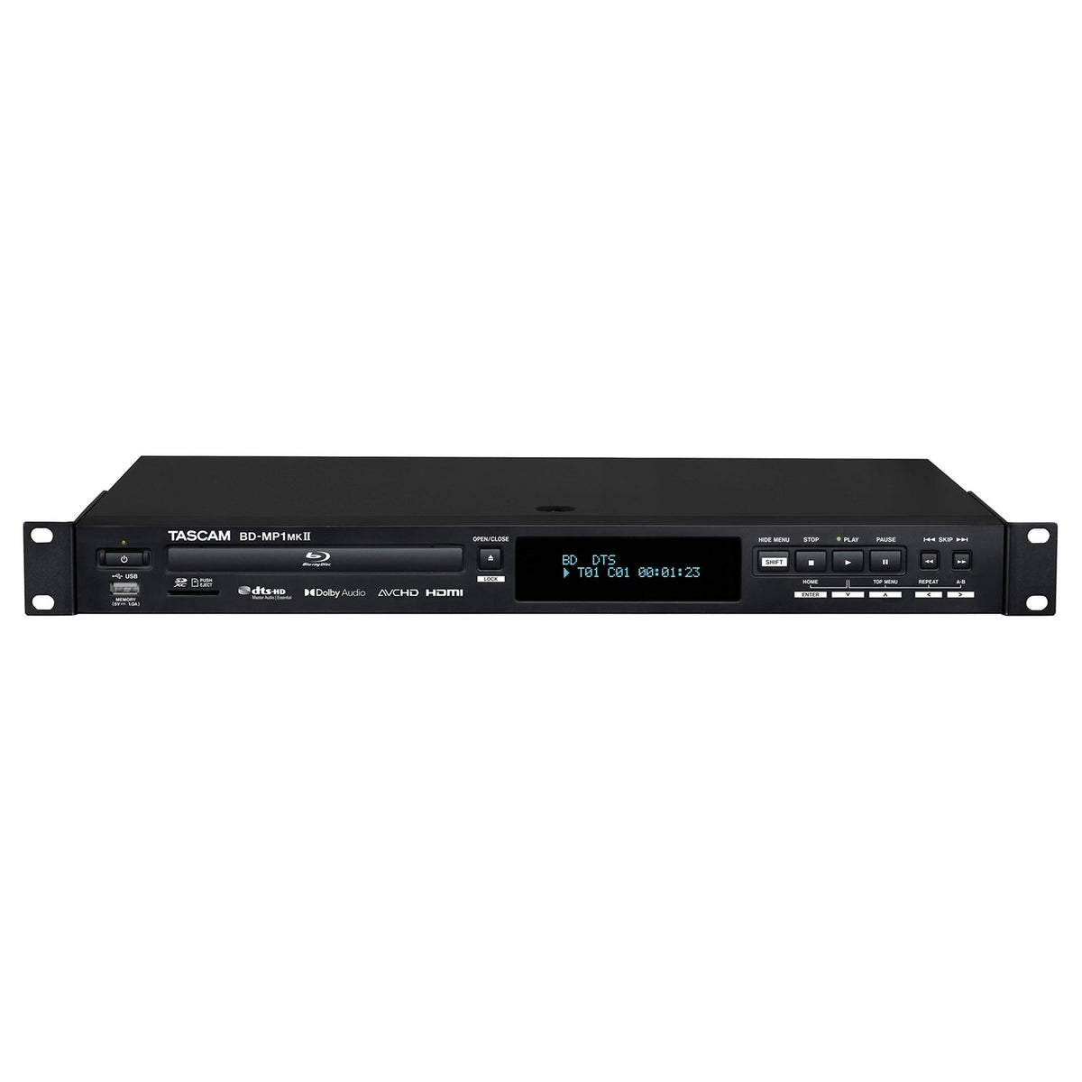 Tascam BD-MP1MKII Professional Blu-Ray Media Player