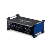 Zoom V3 Vocal Processor and Recording Bundle with Zoom UAC-232 USB-C Audio Interface, Fansonic FS-230CM Condenser Microphone, Koss UR-20 Headphones, and Hosa Cables