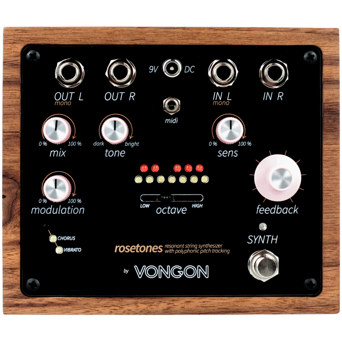 Vongon Rosetones 12-Voice Polyphonic Resonant String Synthesizer