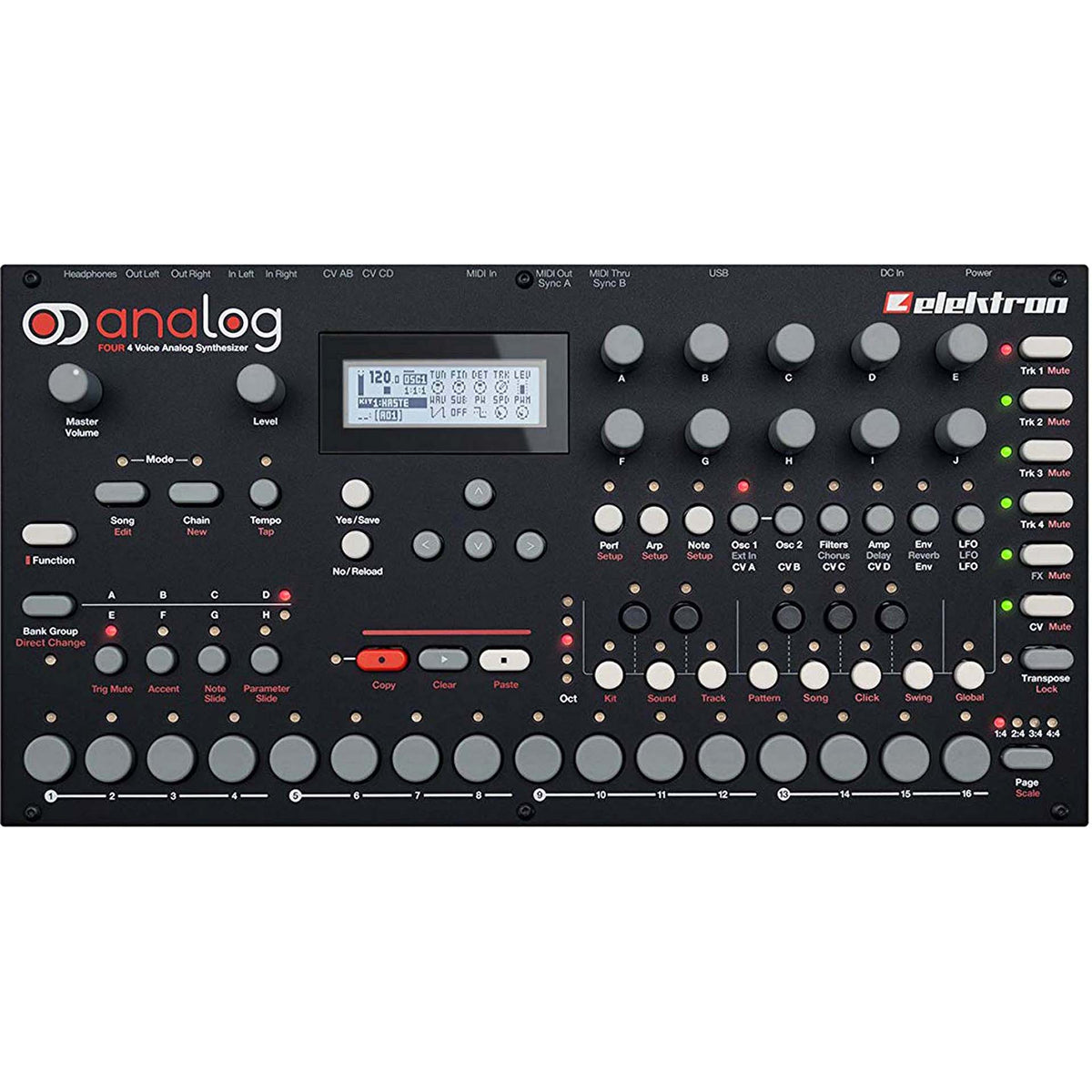 Elektron Analog Four 4 Voice Analog Synthesizer