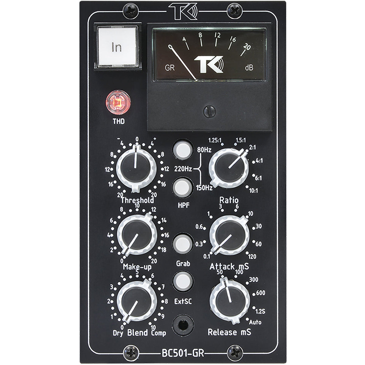 TK Audio BC501-GR 500 Series Stereo Bus Compressor
