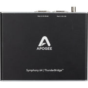 Apogee Symphony 64 ThunderBridge Thunderbolt Connection