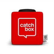 Catchbox Plus Cube with Microphone Foam Cap - Red