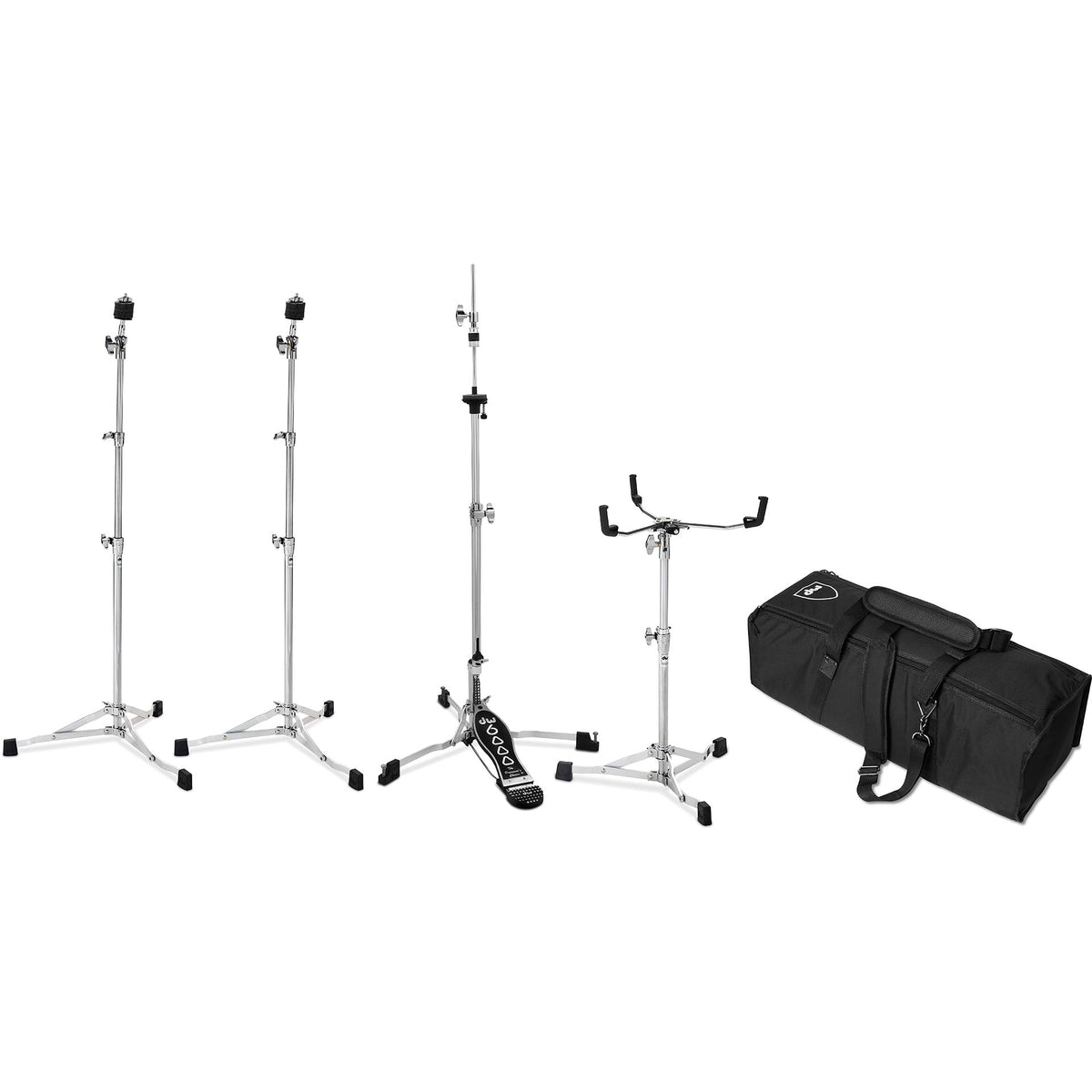 Drum Workshop 6000 Lightweight Hardware Pack w/ Fur Lined Bag