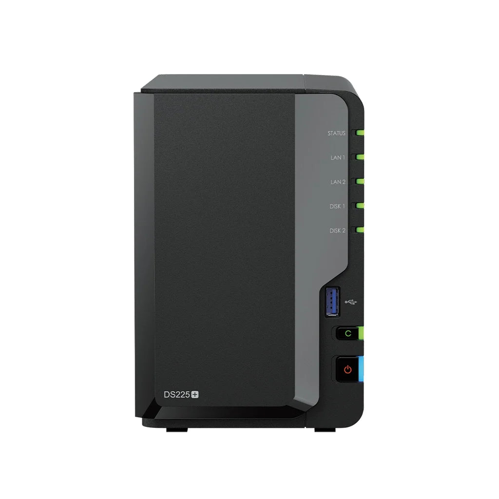 Synology DS225+ 2-Bay Diskless NAS DiskStation