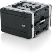 Gator 6U Audio Rack, Powered Rolling (GRR-6PL-US)