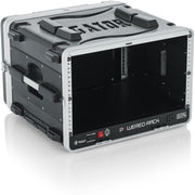 Gator 6U Audio Rack, Powered Rolling (GRR-6PL-US)