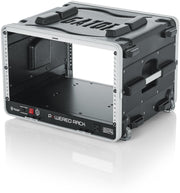 Gator 6U Audio Rack, Powered Rolling (GRR-6PL-US)