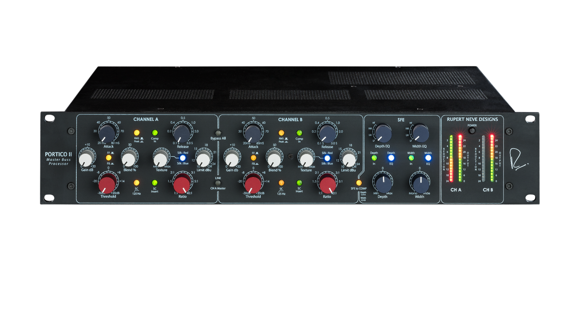 Rupert Neve Designs Portico II Master Buss Processor - Black
