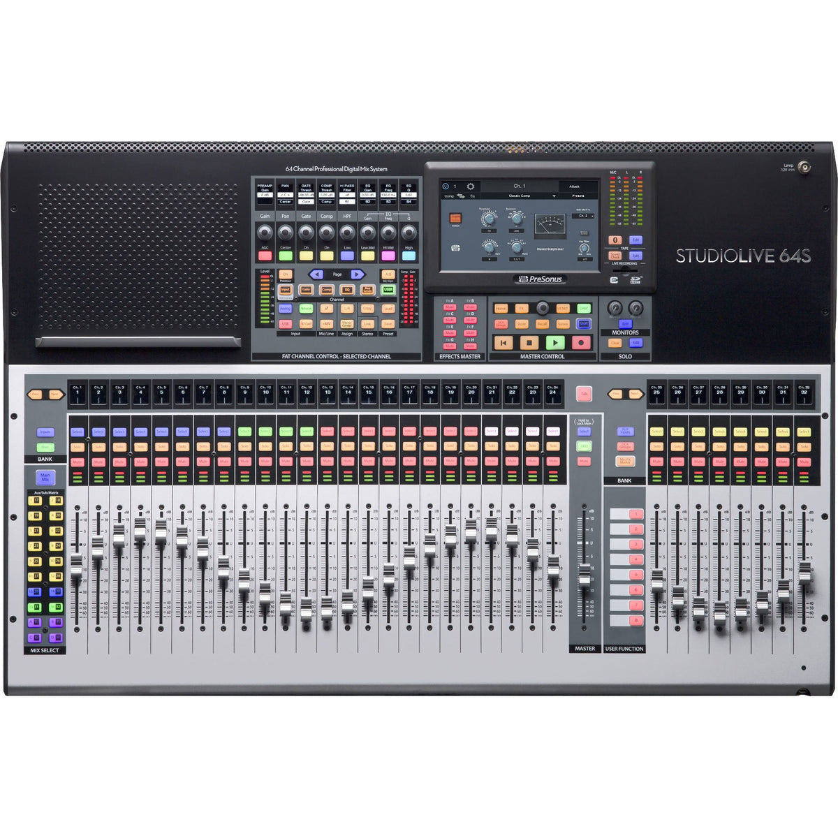 PreSonus StudioLive 64S 64-channel Digital Mixer & USB Audio Interface