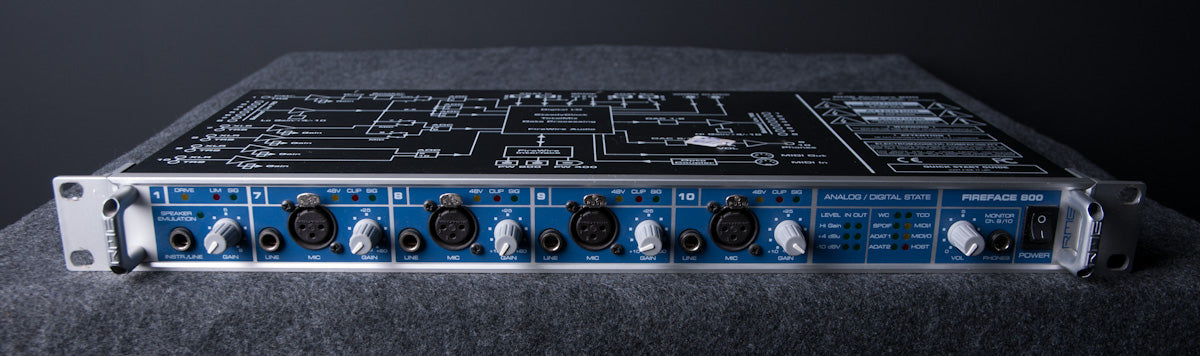 RME Fireface 800 FireWire Computer Recording Interface (FIREFACE)