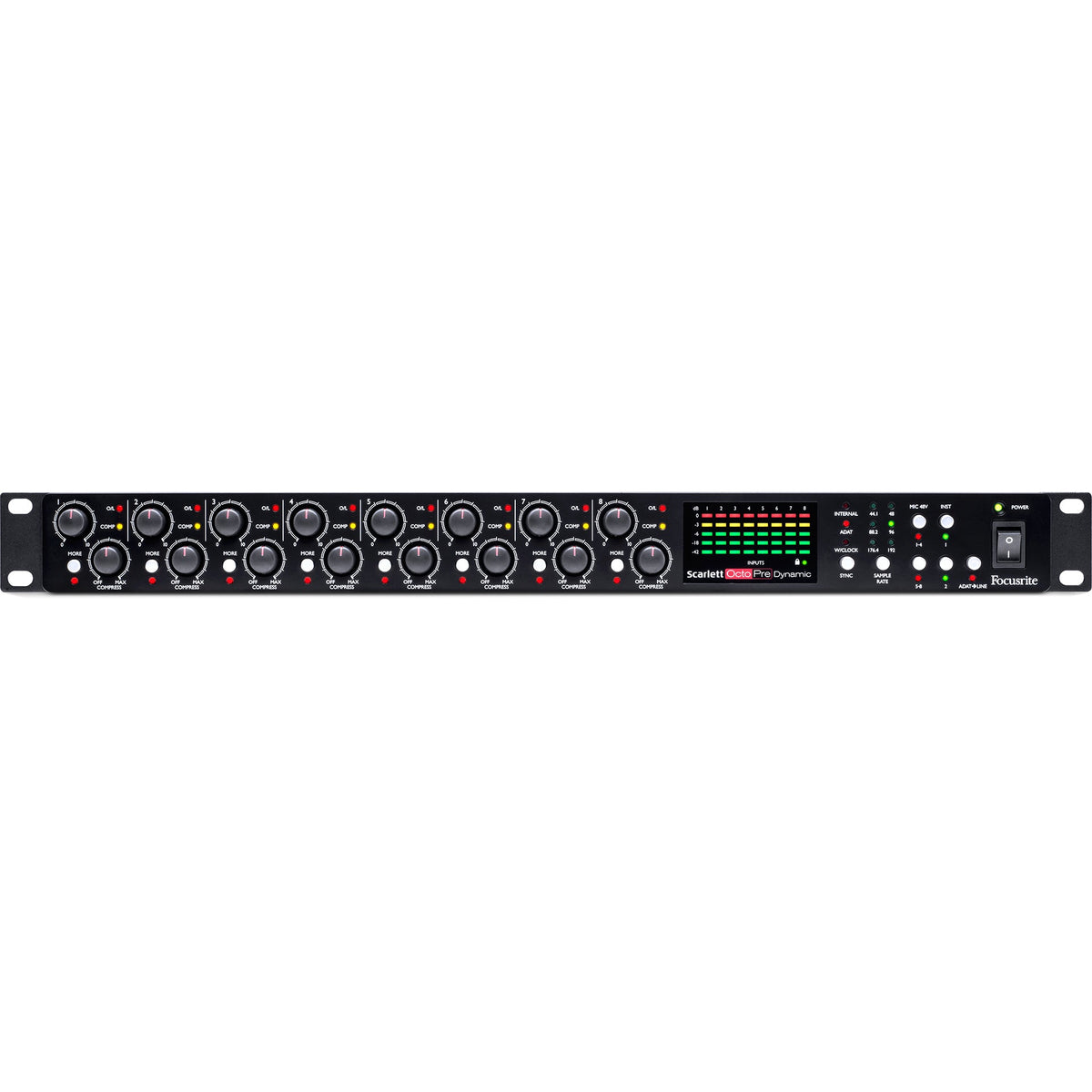 Focusrite Scarlett OctoPre Dynamic 8-Channel Mic Pre
