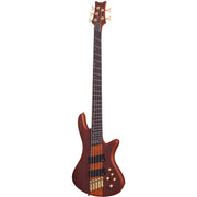 Schecter Stiletto Studio-5 FF 5 String Bass - Honey Satin